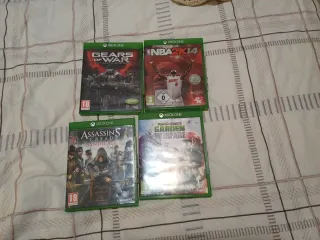 Lote 4 Juegos Xbox One. 17 euros