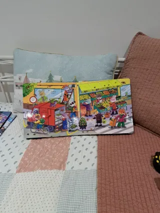 Cuento infantil con solapas La frutería