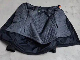 Chaqueta Moto Cordura Negra Naranja