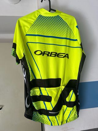 Maillot Ciclismo Orbea Amarillo Neón