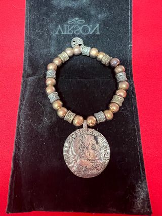 Pulsera Alegria Moneda Oro y Plata