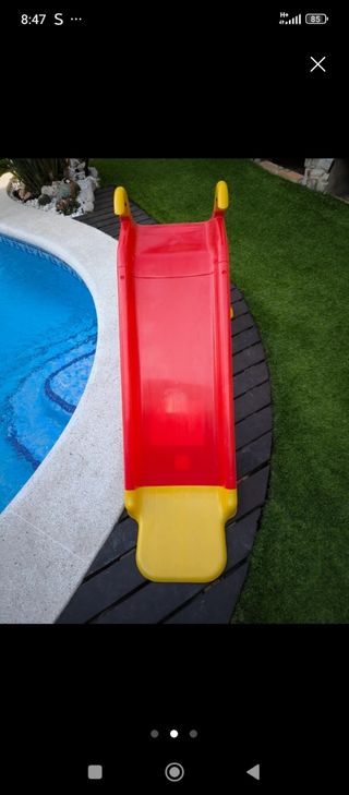 Tobogán infantil para piscina