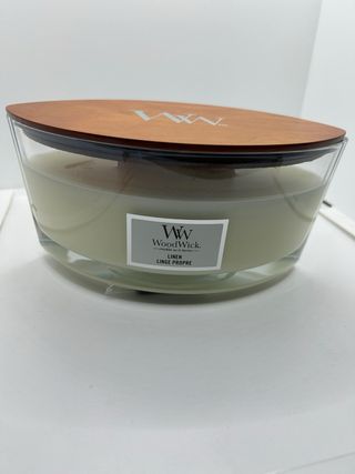 Pack 3 Velas WoodWick Lino