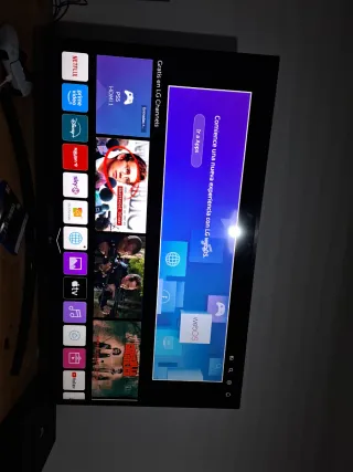 Smart TV LG 55' con PS5