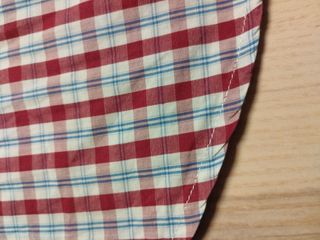 Camisa Fred Perry cuadros rojo y azul
