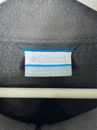 Chaqueta Forro Polar Columbia Oversize Retro Y2K