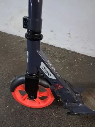 Patinete Oxelo Mid 7 Niño Naranja y Negro