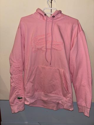 Sudadera Lacoste Rosa Talla M