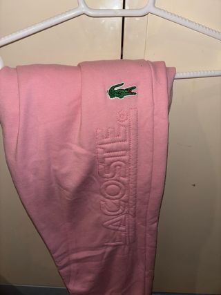 Sudadera Lacoste Rosa Talla M