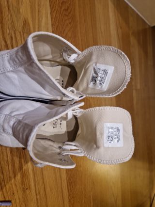 Botas Converse Blancas Plataforma