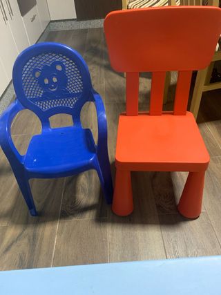 Mesa y 2 Sillas Infantiles. 