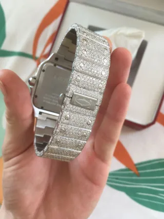 Reloj Cartier Diamantes de hombre