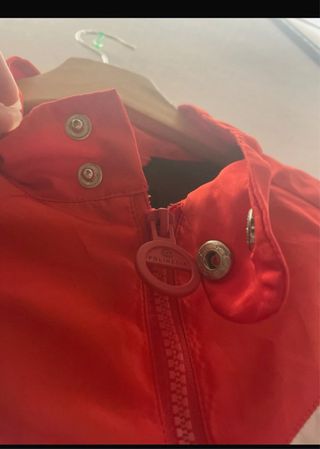 Chaqueta Bomber Roja y Blanca