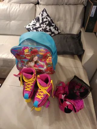Patines Disney Soy Luna Talla 30/31 Niña