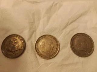 Monedas antiguas de Franco