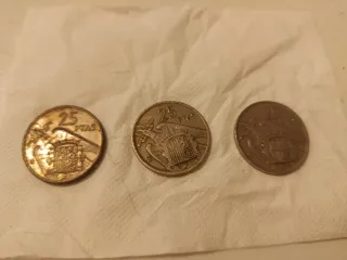 Monedas antiguas de Franco