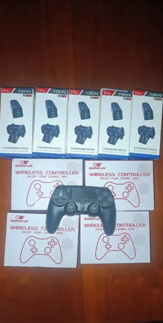 Comando PC/PS4/PS3 Preto Novo!