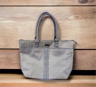Bolso Tommy Hilfiger Beige/Gris