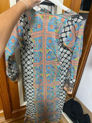 Vestido Largo Estampado Khaadi Talla Única