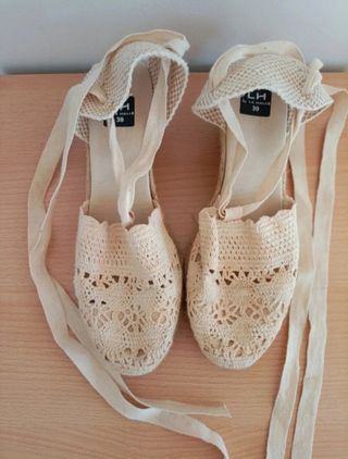 Alpargatas La Halle Beige Talla 39
