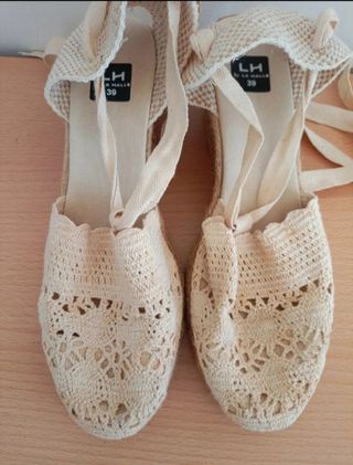 Alpargatas La Halle Beige Talla 39