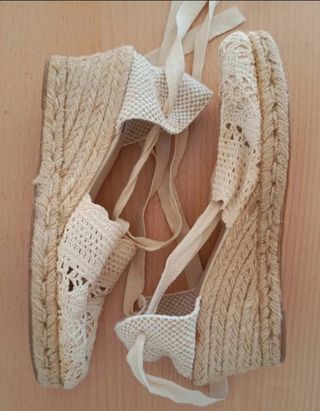 Alpargatas La Halle Beige Talla 39