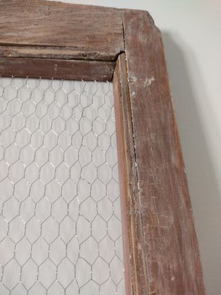 Ventana rústica vintage