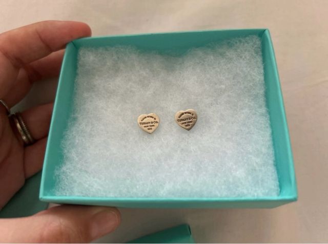 Orecchini Tiffany & Co. Cuore Argento