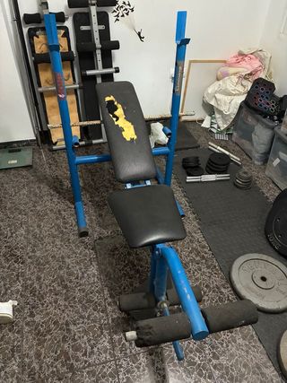 Banco de gimnasio 
