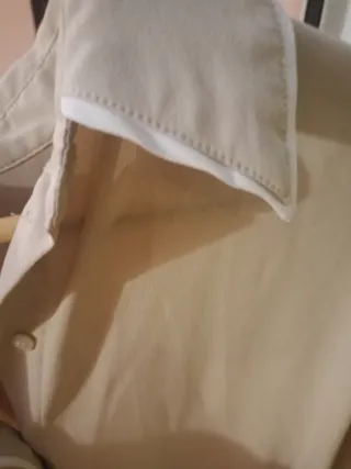 Camisa H&M Crema Talla L