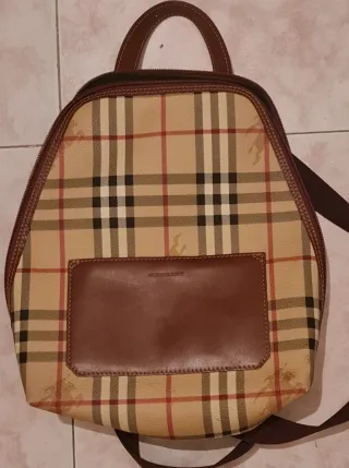 Mochila Burberry Beige