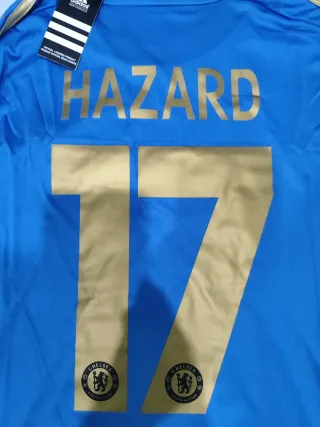 Camiseta Chelsea 2013 Hazard Nº 17 XL
