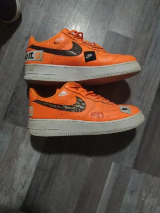 Nike Air Force 1 Naranja Just Do It