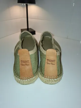 Zapatillas Toni Pons Verde/Beige