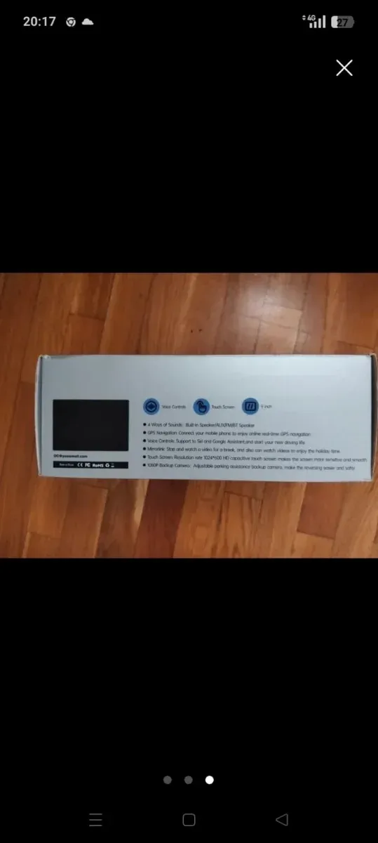 Pantalla coche Bluetooth GPS