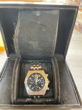 Reloj Breitling Cronógrafo negro. serie limitada..