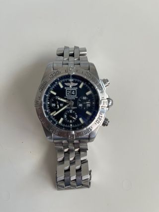 Reloj Breitling Cronógrafo negro. serie limitada..