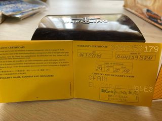 Reloj Breitling Cronógrafo negro. serie limitada..