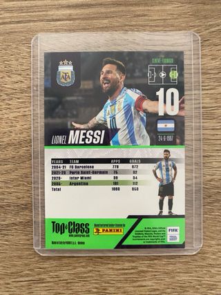 Cromos Messi Top Class lote José 