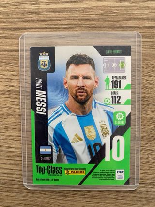 Cromos Messi Top Class lote José 