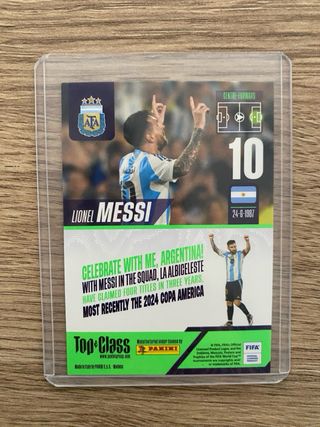 Cromos Messi Top Class lote José 