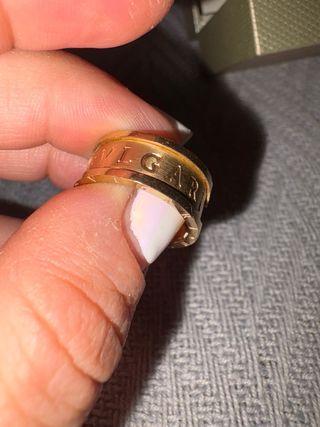 Anillo Bvlgari Oro 14k. 4.1 gr