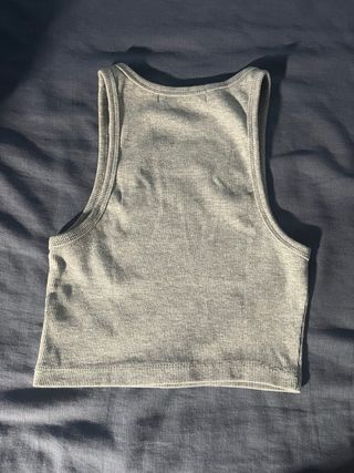 Top gris Pull&Bear talla S