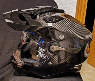 Casco Scorpion ADX-9000 Carbon Air Negro Talla M