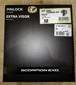 Casco Scorpion ADX-9000 Carbon Air Negro Talla M