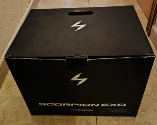 Casco Scorpion ADX-9000 Carbon Air Negro Talla M