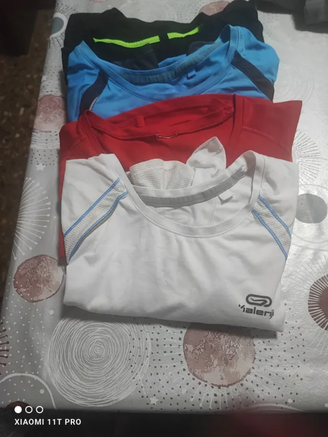 Lote 5 Camisetas Gim Kalarij