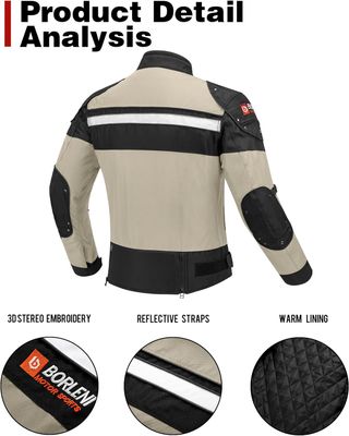 Chaqueta Moto Invierno Borleni (Talla M)