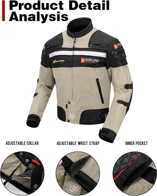 Chaqueta Moto Invierno Borleni (Talla M)