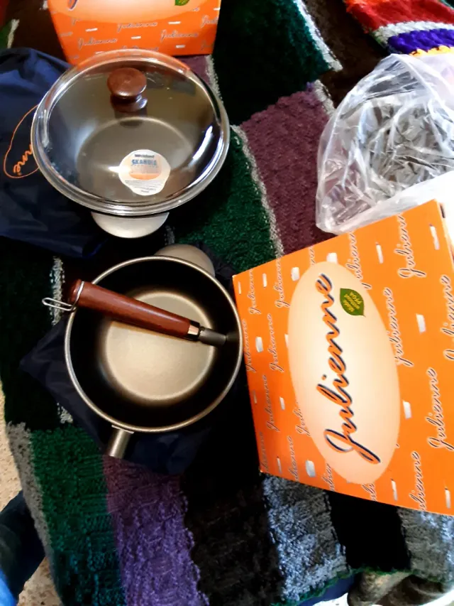 Set pentola e padella Julienne